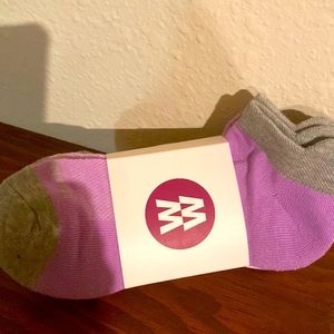 WW Better Together Socks-3pair grey/lavender/white sz 8-10. Brand New